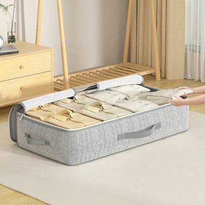 1 件家用无纺布柔软面料储物袋，无钢架毯子储物袋，床底储物袋，衣服毯子储物袋，移动整理大容量储物盒适用于卧室储物袋带透明窗户装饰装饰节日装饰房间装饰家居装饰卧室装饰连衣裙裤子鞋子牛仔裤靴子裙子卧室，收纳袋，收纳袋，家居收纳，白色 T 恤女士，黑色裤子女士，女士冬装，连衣裙，女士冬装，优雅女装，女士白衬衫，长袖，女士白色连体裤，女士春季连衣裙，女士春季服装，春季，春季服装，极简主义，夏季上衣