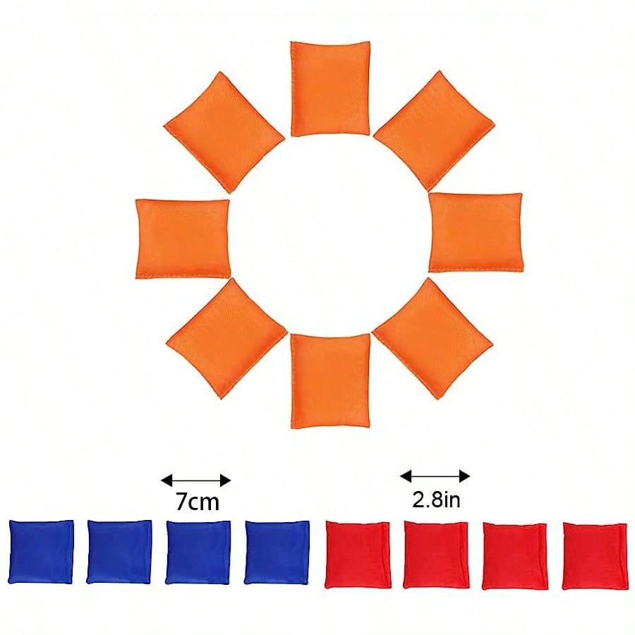 4 Packs Bean Bags Fun Sports Outdoor Family Games Bean Bag Toss Toy