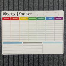 1 件磁性冰箱板、备忘板、月度计划、周度计划、每日计划、彩色磁铁、白板擦、日历、月历、周历、购物清单最佳礼物 - 多色2 - 查看 5