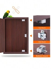 1個廚櫃門珠扣推抽屜扣衣櫃門扣