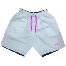 Men Shorts - 白色 - 查看 2