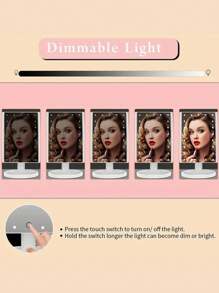 Nz-911 New Style Makeup Mirror Suitable For Women's Daily Use - White - View 7