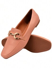 Monte Shoes Women Flats - Apricot - View 6