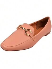 Monte Shoes Women Flats - Apricot - View 4