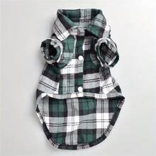 Pet Clothes For Dogs And Cats, Plaid Shirt