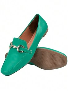 Monte Shoes Women Flats - Verde - Ver 6