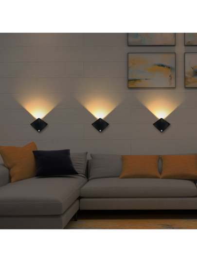 HEROFMY Devil Fish LED Battery Powered Body Sensing Night Verlichting (1pc)