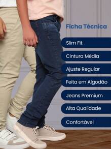 Young Boys Jeans - Lavado ligero - Ver 2