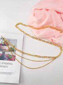 Women Waist Chains - 金色 - 查看 1