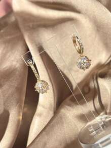 Dangle Earrings - 金色 - 查看 2