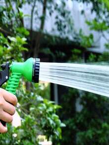 GIRL 22.5 Hose For The Garden, Expandable Retractable With Water Spray Gun - 綠色 - 查看 1