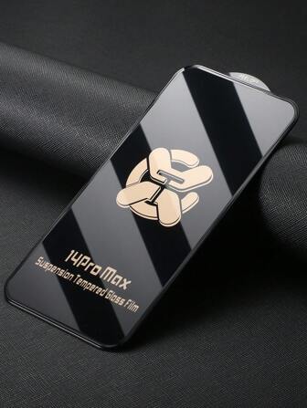 1pc Electroplated 3d Double Arc Edge Screen Protector With Dust-proof Mesh Compatible With Apple Iphone 11/12/13/14/15 Series