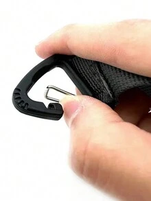 Hat Clip Bag Hat Clip Fabric For Outdoor Hat Keeper Clip Travel Stylish Portable Straw Hat Clip Travel Accessories For Student Men Women Beach Hat Sun Hat Summer Hat Clip Backpack For Kids Adults - Black - View 4