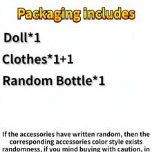 1入組d款矽膠再造女娃娃,另有一件白色服裝 - 米色 - 查看 4