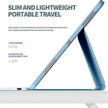 1入組平板保護套帶鍵盤 - 墨綠色 - 查看 5