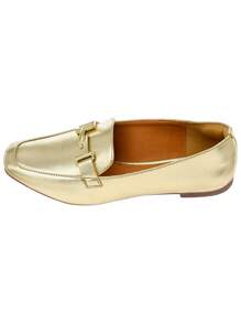 Women Flats - Gold - View 1