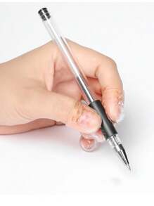 8入/組新款透氣趾保護套和手指套,防摩擦,用於足指,關節和魚眼的書寫墊 - 無色 - 查看 5