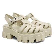 Women Platforms & Wedge Sandals - 白色 - 查看 1