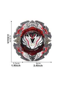 Burst Gyro Toy B-195 Prominence Valkyrie Spinning Top Toy - Grey - View 2