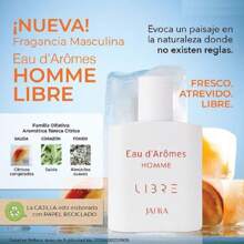 Jafra Agua de Aromas Eau D Aromes Homme Libre ORIGINAL Fragancia Perfume para Hombre Caballero - Blanco - Ver 2
