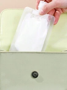 30/50/100ml Cosmetic Liquid Travel Dispenser Bag, Shower Gel/facial Cleanser/body Lotion Packaging Bag, Portable And Convenient