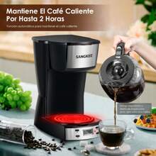 12-Cup Coffee Maker With 24-Hour Programmable Timer, 1.8L Drip Coffee Maker, Permanent Filter, Hot Plate, Anti-Drip System, Keeps Coffee Hot For Up To Two Hours, 900W - Black - View 3