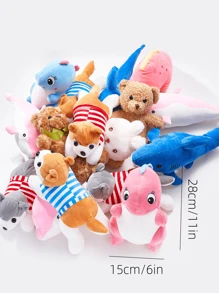 Caja Sorpresa De Juguete De Peluche Surtido Para Mascotas, Juguetes Para Perros/gatos, Paquete Aleatorio De 2 Piezas
