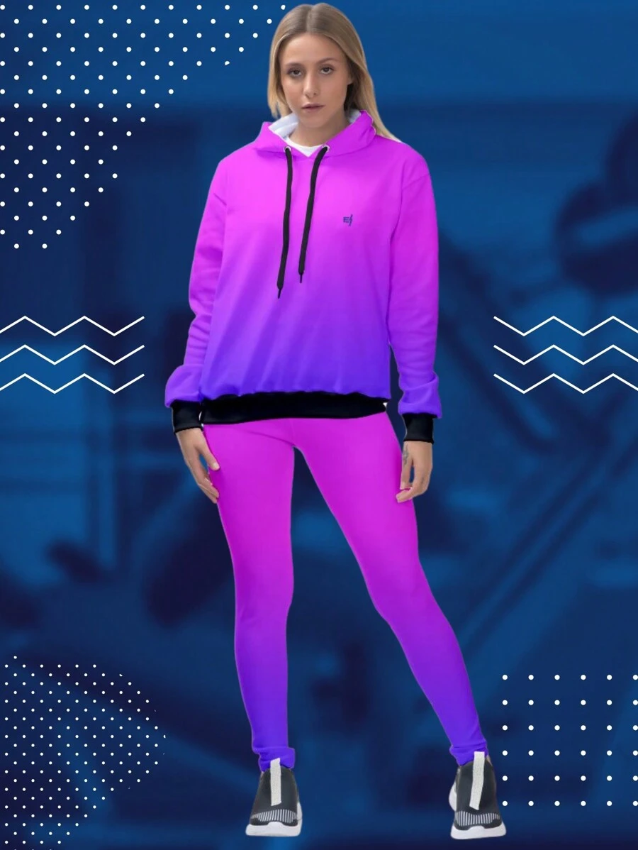 Women Sports Sweatshirts - Hồng - Xem 1