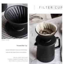 1 Pieza Filtro De Café Blanco - recipiente de filtro blanco - Ver 6