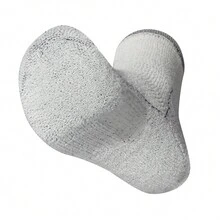 GiveGift 2 Pairs Men's Merino Wool Socks Soft Cushioned Winter Thermal Socks Thick Warm Breathable Premium Hiking Socks Black - Black - View 8