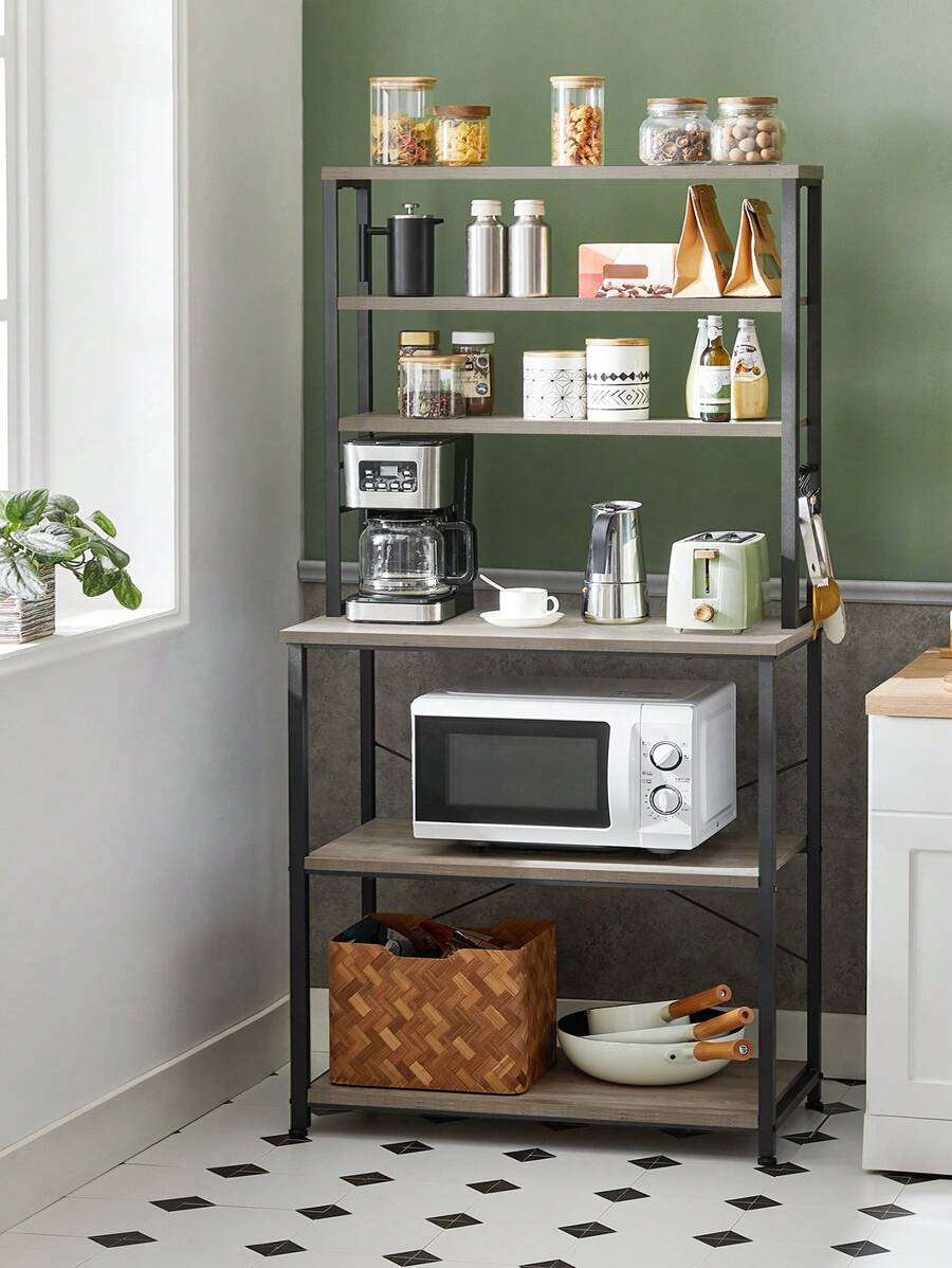 VASAGLE Baker's Racks - Siva - Viev 1