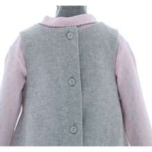 Vestido para Niña Gris 3229 Tallas 1 a 5 Años - Gris - Ver 5