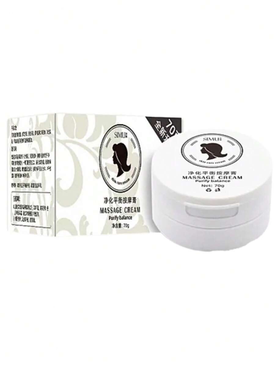 Crema facial aclarante, para el cuidado de la piel 70g - Blanco - Ver 1