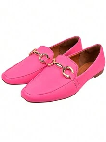 Monte Shoes Women Flats - 玫紅色 - 查看 3