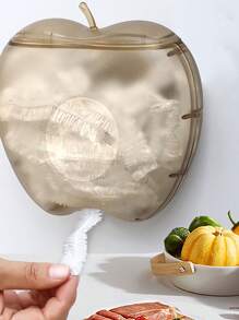 No Drilling Required Plastic Wrap Storage Box