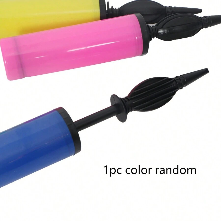 1 Miếng , Máy bơm bóng bay , Không khí Máy bơm hơi Tay Đẩy Có thể mang đi Có ích Quả bóng bay Phụ kiện , Lễ cưới Tiệc sinh nhật Đồ trang trí Quân nhu , Máy bơm bóng bay Cầm tay Giấy nhôm Bóng bay Inflator Máy bơm không khí , Cung cấp cho buổi tiệc - Nhiều màu - Xem 1