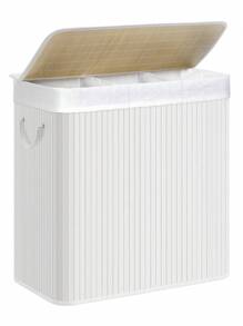 SONGMICS Laundry Baskets - White - View 3