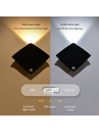 HEROFMY Devil Fish LED Battery Powered Body Sensing Night Verlichting (1pc) view 7