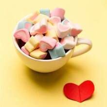 1入組148個心形和星形巧克力糖果模具托盤,適用於diy零食,例如狗零食、糖果、軟糖、餅乾、巧克力和其他可愛零食,由矽膠製成