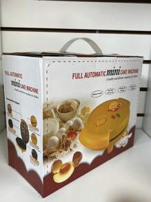 Máquina de desayuno para niños, molde para pasteles eléctrico con calefacción de doble cara, máquina automática para hacer pasteles de dibujos animados multifuncional para el hogar, máquina para hacer gofres - Multicolor - Ver 2