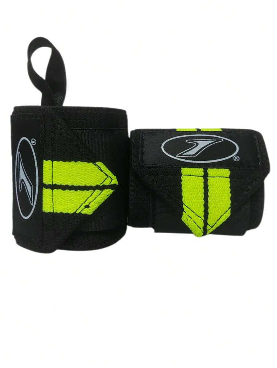 Torrel Muñequeras gym pesas crossfit pesas premium - Amarillo - Ver 1