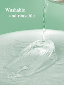 1pair Soft Elastic Shock Absorption Height Increase Insoles