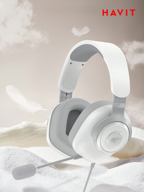 havit Fones De Ouvido Para Jogos Havit H2230d Surround Sound Com Aparência Deslumbrante E Conforto Leve
