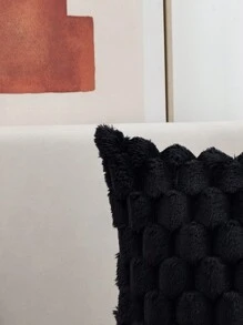 1入裝波希米亞風格柔軟烏龜圖案方形枕套,適用於客廳、臥室、戶外,四季皆可使用 - 黑色 - 查看 6