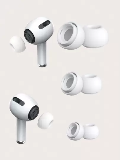 Almohadillas de repuesto para los oídos de Apple, 3 tamaños, 3 pares, compatibles con AirPods Pro