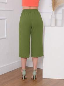 Women Pants - Army Green - View 3