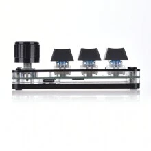 A Black 3-Key Custom Keyboard With One Touch Copy Paste USB Plug And Play - Black - View 3