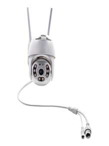 Camera De Seguranca  Ip Rotativa Dome A6 Protecao Ip66 Wi-fi Branca Full Hd Ptz 5mp Haiz Prova D Agua - Branco - Visão 3