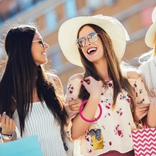 矽膠鑰匙圈手腕鑰匙扣圓形手鍊手腕鑰匙圈黑色女士情人節禮物家居用品汽車配件 - 玫紅色 - 查看 5