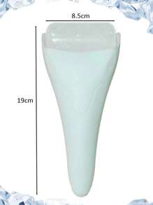 Ice Facial Massager, 1pc Puffiness Relief Skin Care Beauty Face Lift Roller Stick, Multifunctional Manual Skin Care Face Toning at Home Therapy Machine, Contour Skin Tightening Acupressure Massage Roller - Blue - View 3